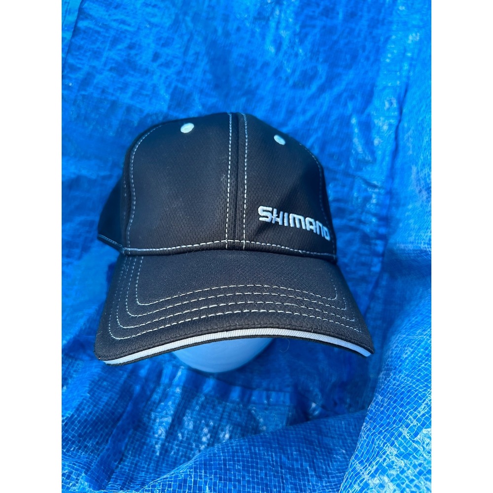 Gorpcore Mens Shimano A-Flex Fishing Baseball Cap S/M Black
